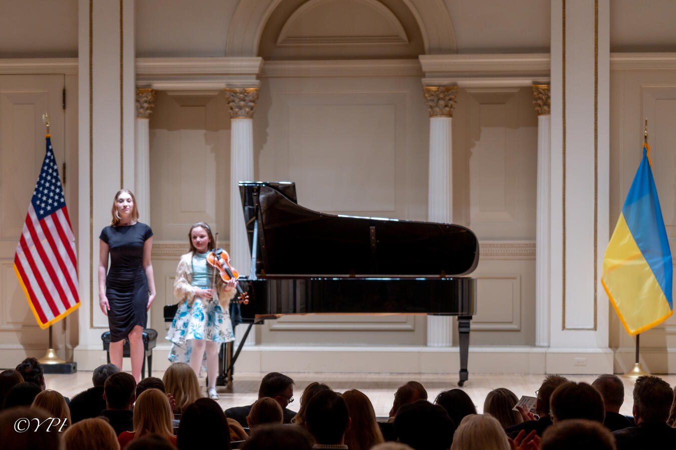 Yesieniia Khudolii and Kateryna Sorochan